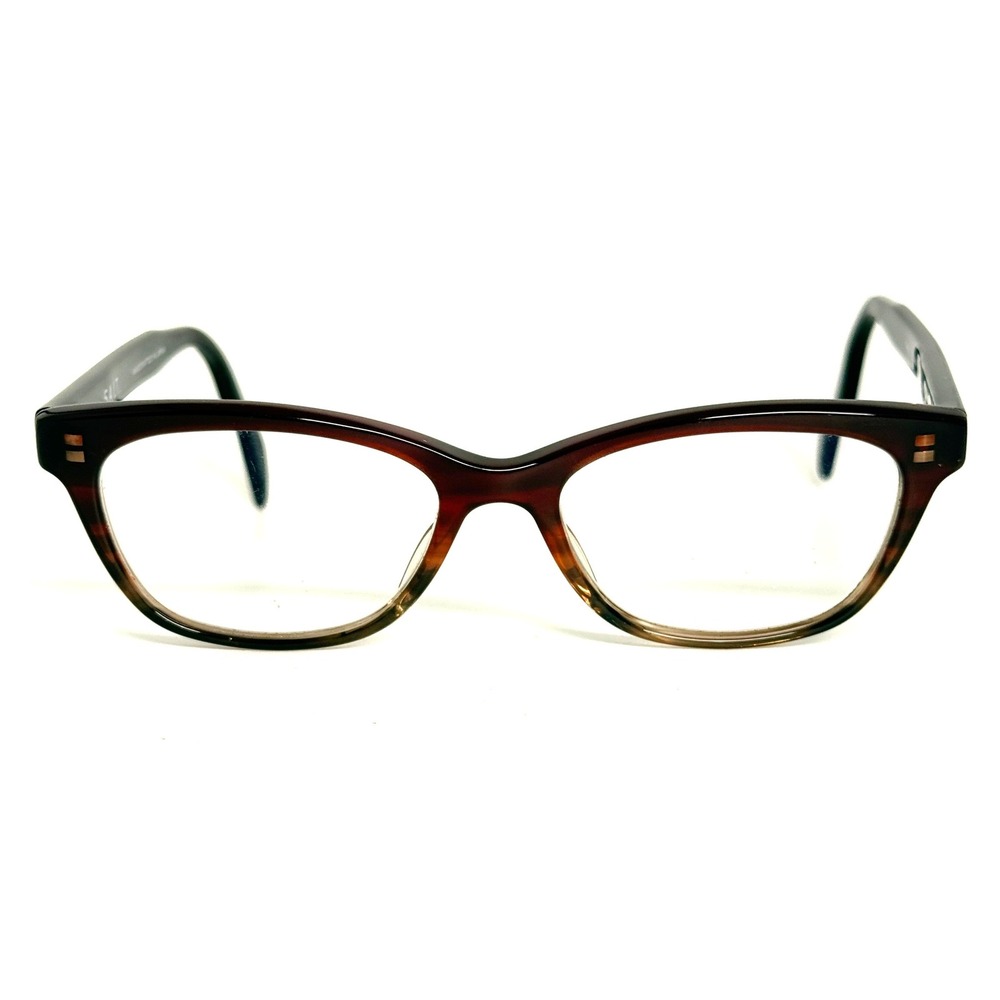 SALT. Tish PD Eyeglasses Frames 48-16-140 Handcrafted in Japan Brown Tortoise